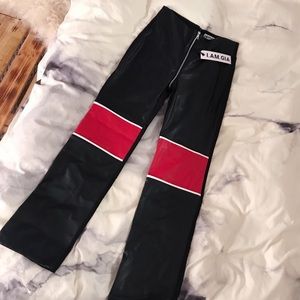 I.Am.Gia Hendrix Pant - Black and Red (L) NWT